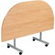 Olton 1600mm Wide D-End Flip Top Table